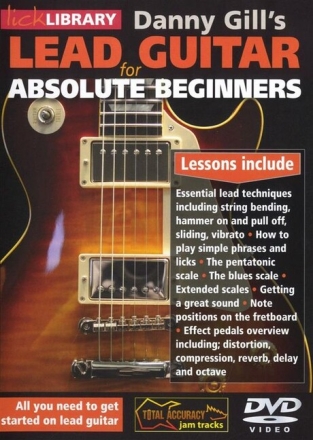 Lead Guitar for absolute Beginners  DVD