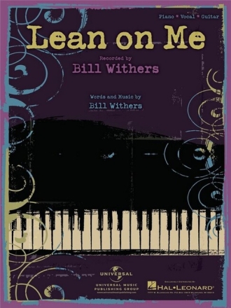 Lean on me for piano/vocal/guitar