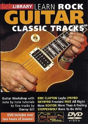 Learn Rock Guitar Classic Tracks DVD-Video