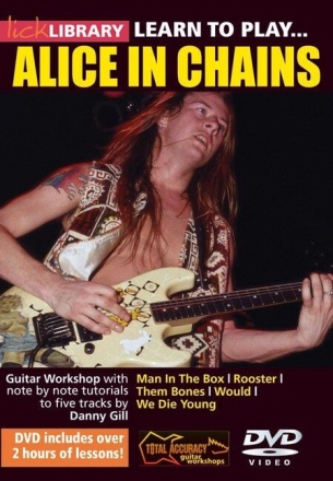 Learn To Play... Alice In Chains f�r Gitarre DVD
