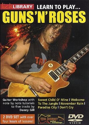 Learn to play Guns'n'Roses 2 DVD-Videos Lick Library