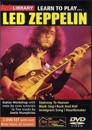 Learn to play Led Zeppelin  Lick Library DVD-Video (2)