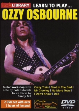 Learn to Play Ozzy Osbourne DVD-Video