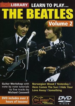 Learn to play The Beatles vol.2 DVD-Video Lick Library