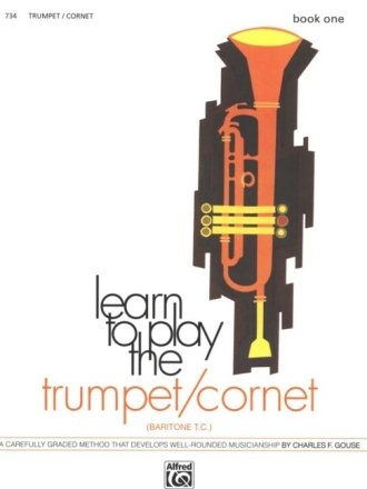 Learn to play the Trumpet / Cornet (Baritone T.c.) a carefully graded method vol. 1
