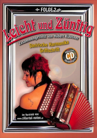 Leicht und z�nftig Band 2 f�r steirische Harmonika