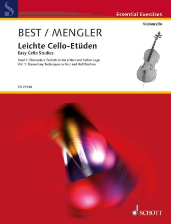 Leichte Cello-Et�den Band 1 f�r Violoncello