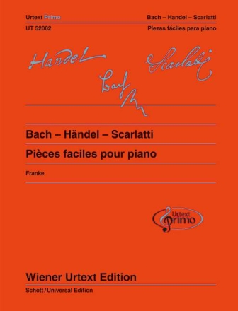 Leichte Klavierst�cke mit �betipps Band 1 (frz/sp) f�r Klavier (Bach - H�ndel - Scarlatti)