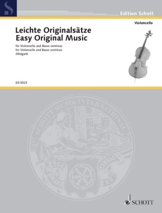 Leichte Originals�tze f�r Violoncello und Bc