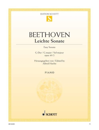 Leichte Sonatine G-Dur op.49,2 f�r Klavier