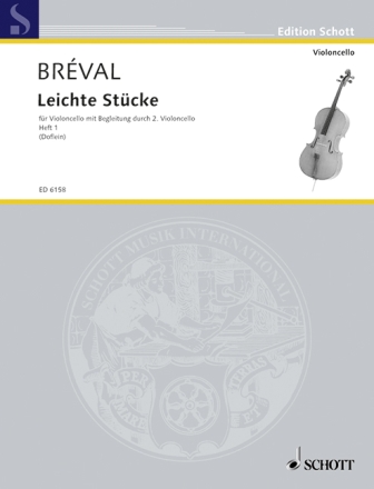 Leichte St�cke Band 1 f�r 2 Violoncelli Spielpartitur