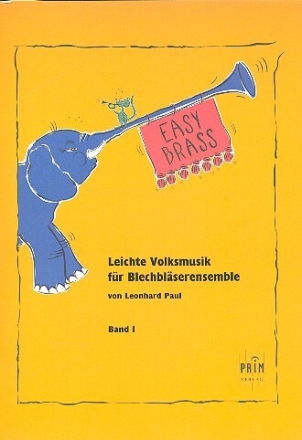 Leichte Volksmusik Band 1 f�r 4-5 Blechbl�ser (Ensemble) Partitur und Stimmen