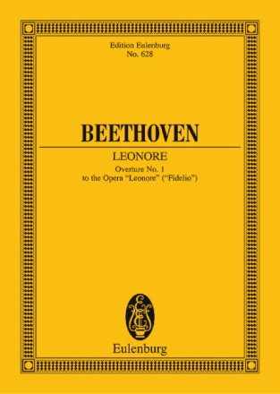 Leonoren-Ouvert�re Nr.1 op.138 f�r Orchester Studienpartitur