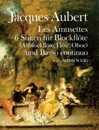 Les amusettes f�r Altblockfl�te (Fl�te/Oboe) und Bc
