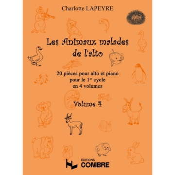 Les animaux malades de l'alto vol.4 pour alto et piano