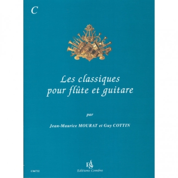 Les classiques vol.C pour flute et guitare partition