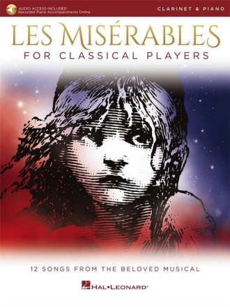 Les Mis�rables for Classical Players (+Online Audio) for clarinet and piano