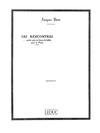 Les rencontres pour piano
