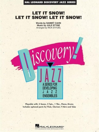 Let It Snow! Let It Snow! Let It Snow! for jazz ensemble score and parts