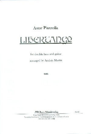 Libertango f�r Kontrabass und Gitarre