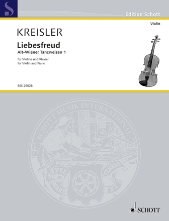 Liebesfreud Nr. 10 f�r Violine und Klavier