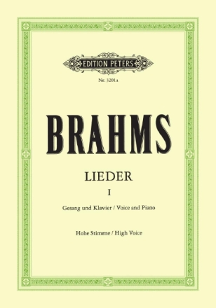 Lieder Band 1 f�r hohe Singstimme und Klavier