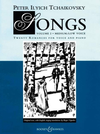 Lieder Band 2 f�r mittlere (tiefe) Singstimme und Klavier