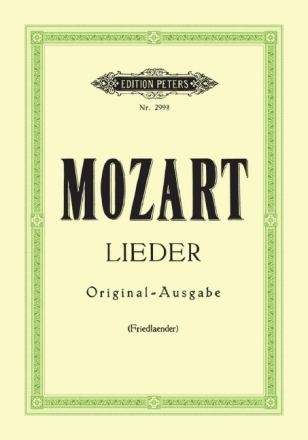 Lieder f�r hohe Singstimme und Klavier