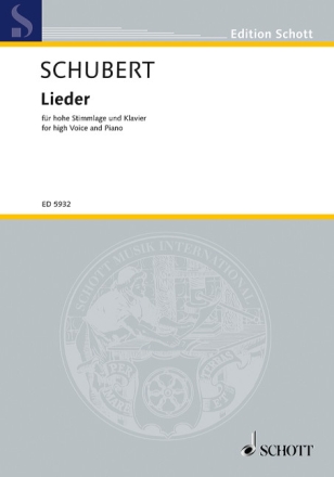Lieder f�r Singstimme und Klavier