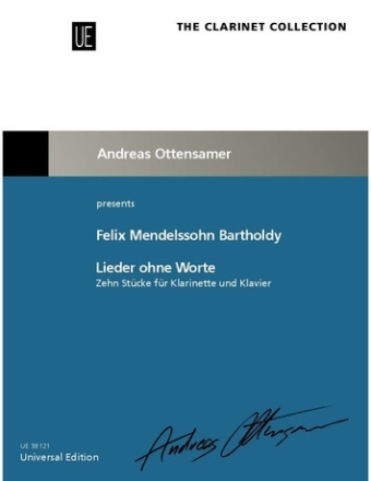 Lieder ohne Worte f�r Klarinette und Klavier