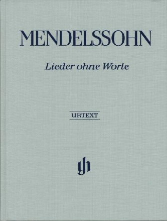 Lieder ohne Worte f�r Klavier gebunden