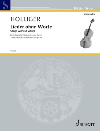 Lieder ohne Worte f�r Violoncello und Klavier