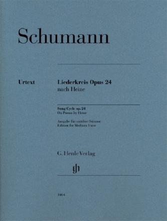 Liederkreis op.24 nach Heine f�r Gesang (mittel) und Klavier