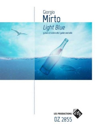 Light blue for cello and guitar score and parts
