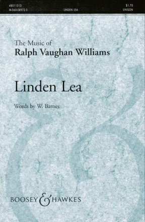 Linden Lea for voice and piano