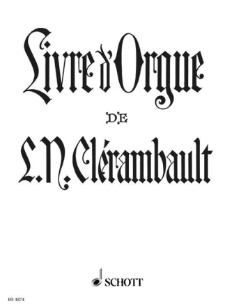 Livre d' Orgue f�r Orgel