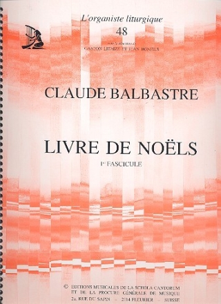 Livre de noels vol.1 pour orgue