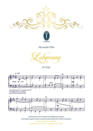 Lobgesang f�r Orgel