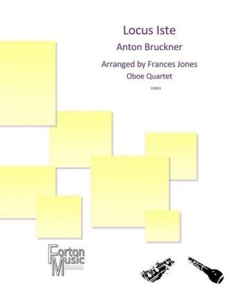 Locus iste for 3 oboes and cor anglais score and parts