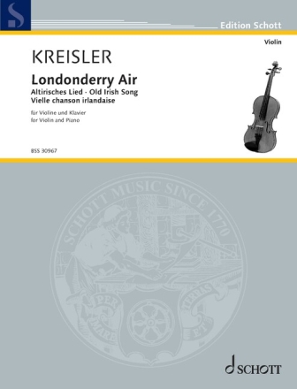 Londonderry Air Nr. 7 f�r Violine und Klavier