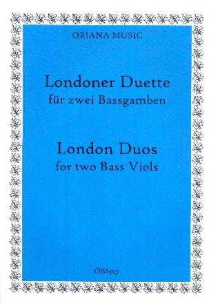 Londoner Duette f�r 2 Bassgamben 2 Spielpartituren