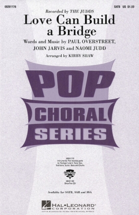 Love Can Build a Bridge for mixed choir and accompaniment choral score