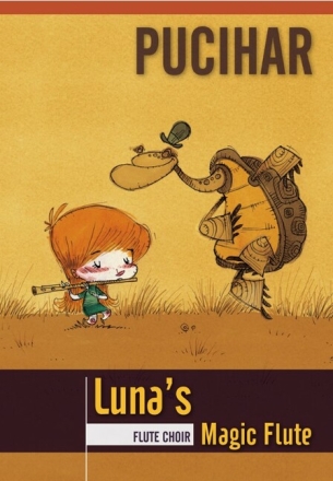 Luna's Magic Flute for flute choir score and parts