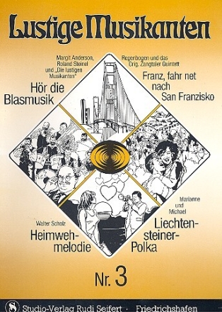 Lustige Musikanten Band 3 f�r Klavier / Akkordeon
