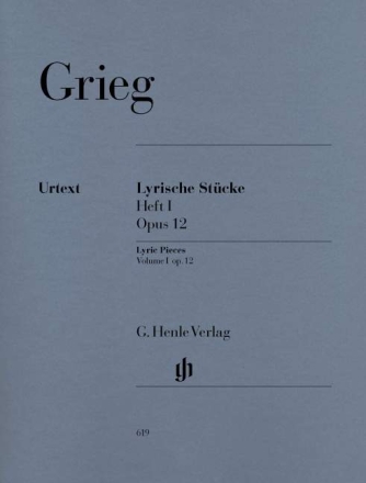 Lyrische St�cke Band 1 op.12 f�r Klavier