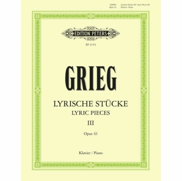 Lyrische St�cke Band 3 op.43 f�r Klavier