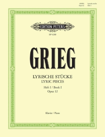 Lyrische St�cke op.12 Band 1 f�r Klavier