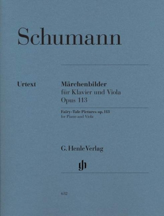 M�rchenbilder op.113 4 St�cke f�r Viola und Klavier