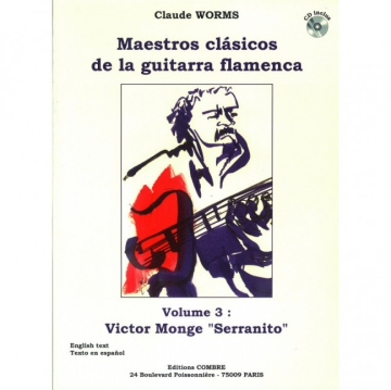 Maestros clasicos de la guitarra flamenca Vol.3 (+CD) Victor Monge 