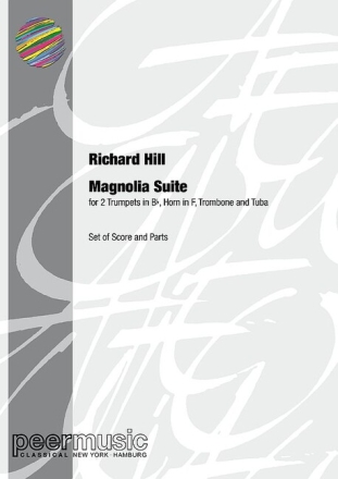 Magnolia Suite for 2 trumpets in Bb, horn in F, trombone and tuba score and parts